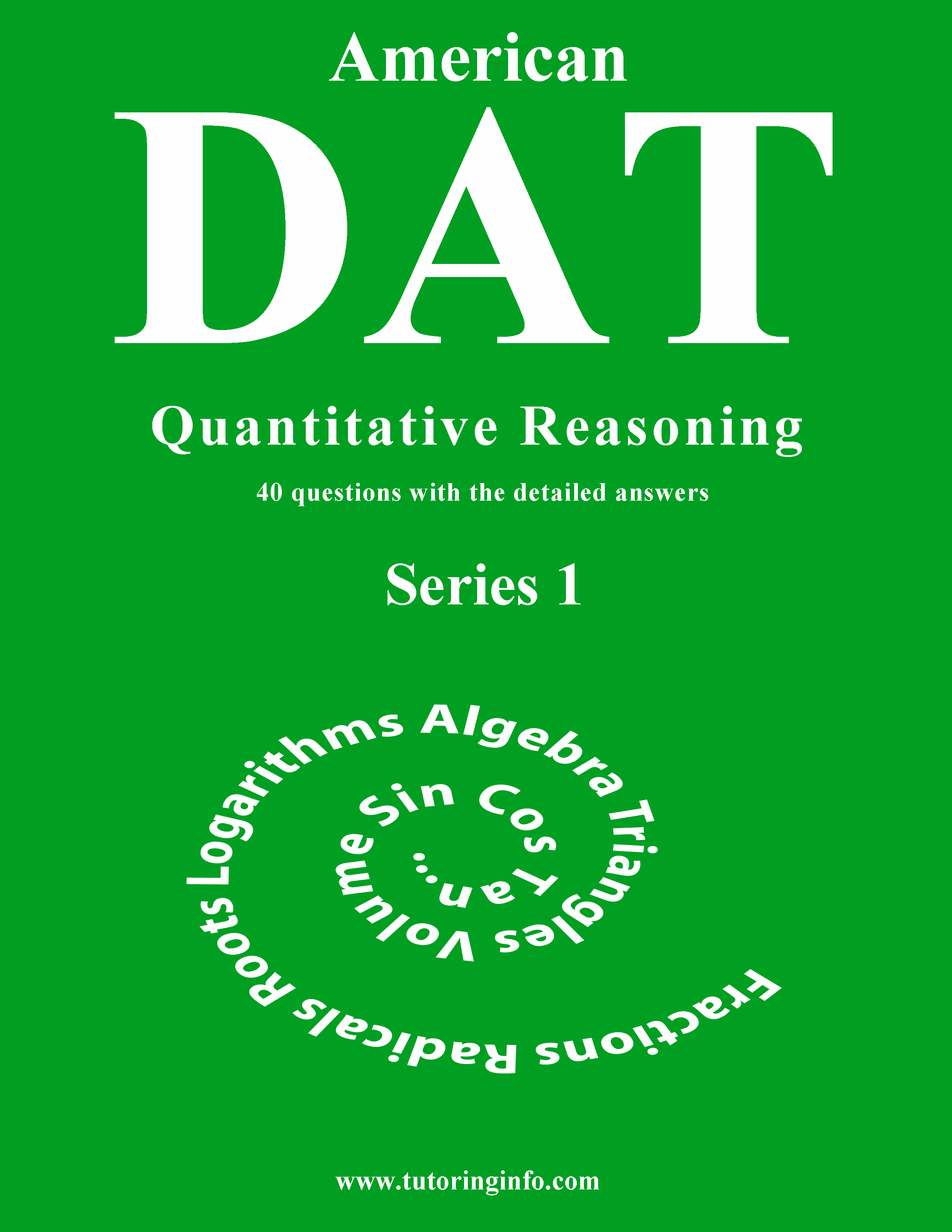 American DAT Quantitative Reasoning